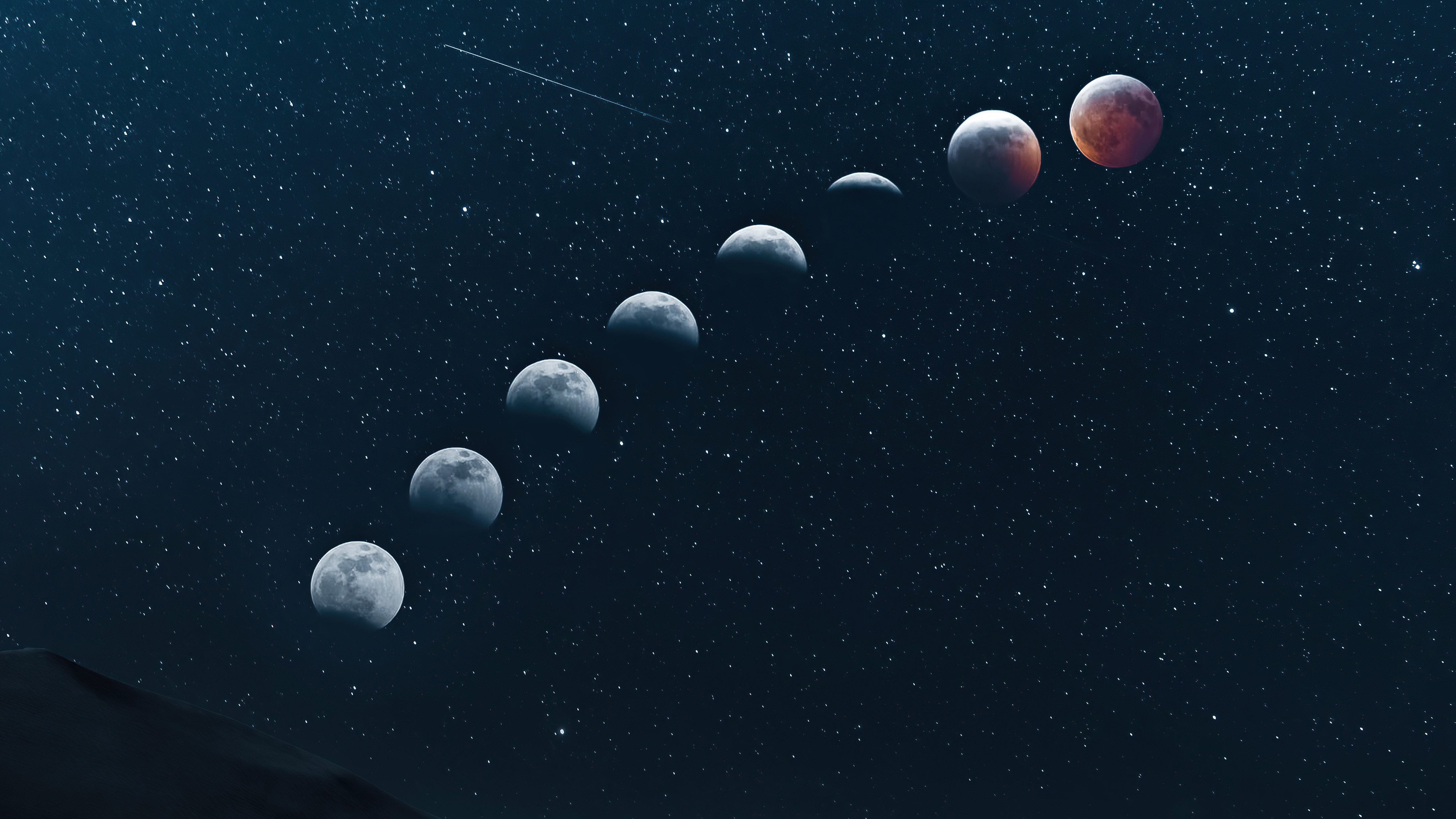Moon Dunescape 5k Wallpaper, HD Artist