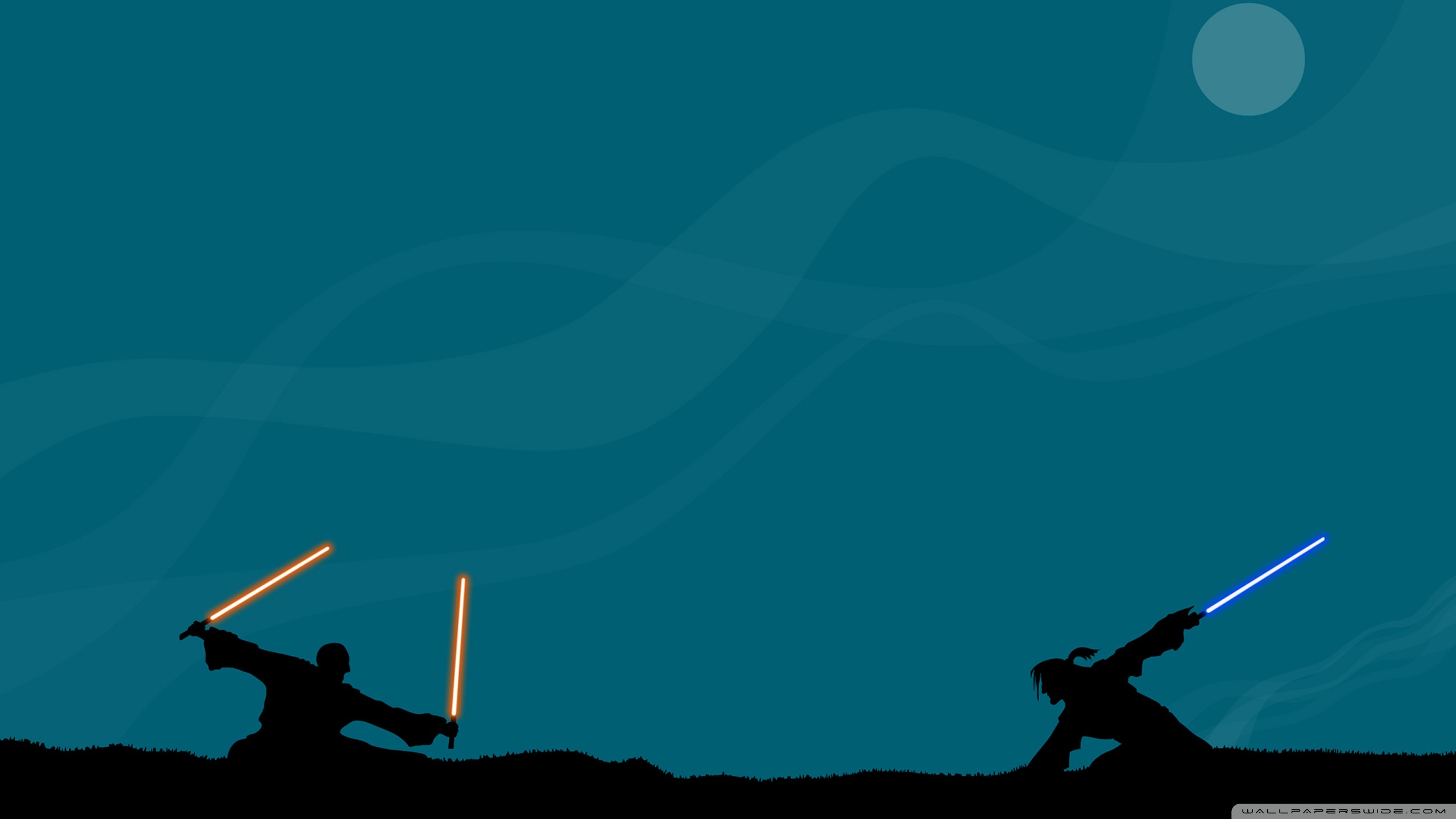 Star Wars Lightsaber Fight Ultra HD