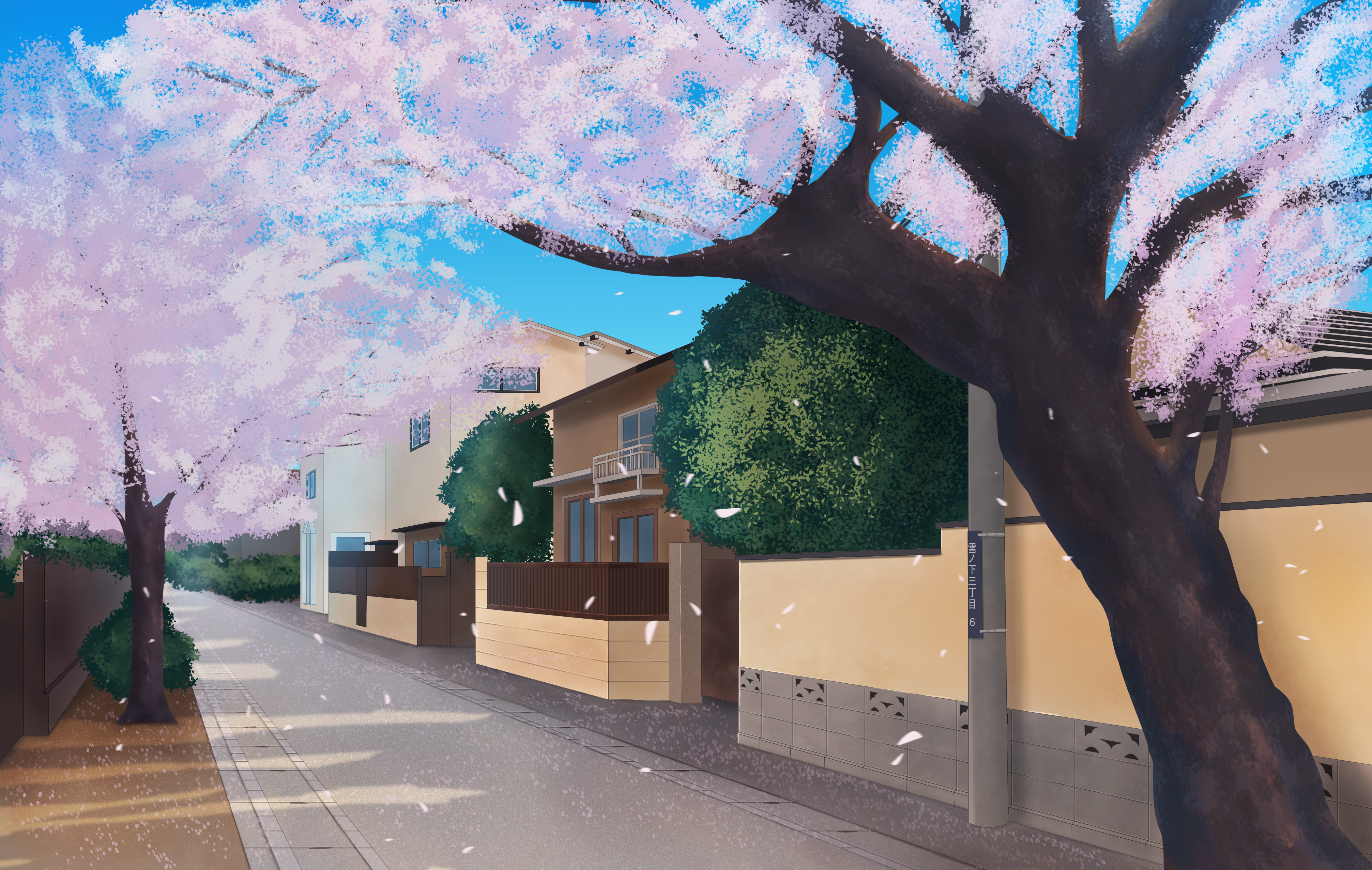 Anime House 4k Ultra HD Wallpaper