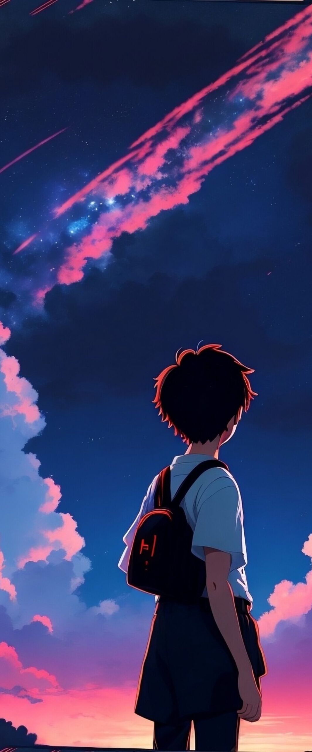 Cute Alone Anime iPhone Wallpaper 4k