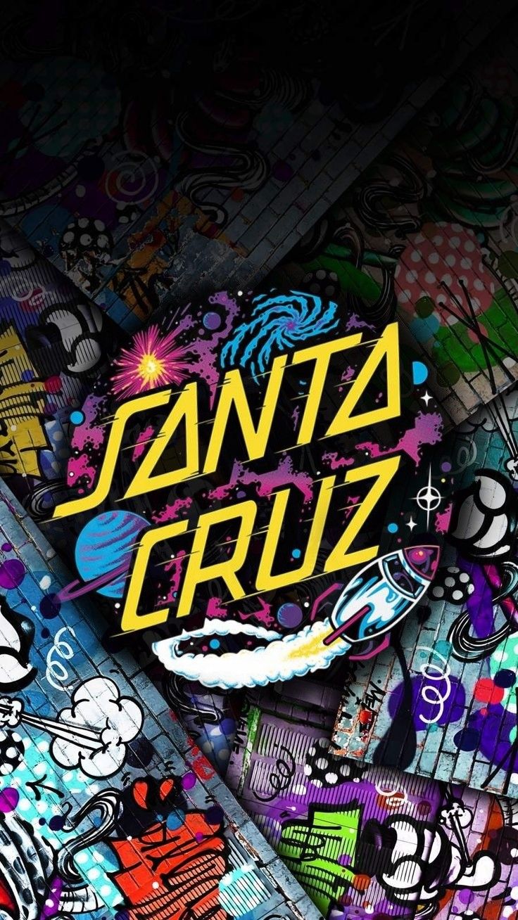 Santa Cruz Skateboard Graffiti Wallpaper