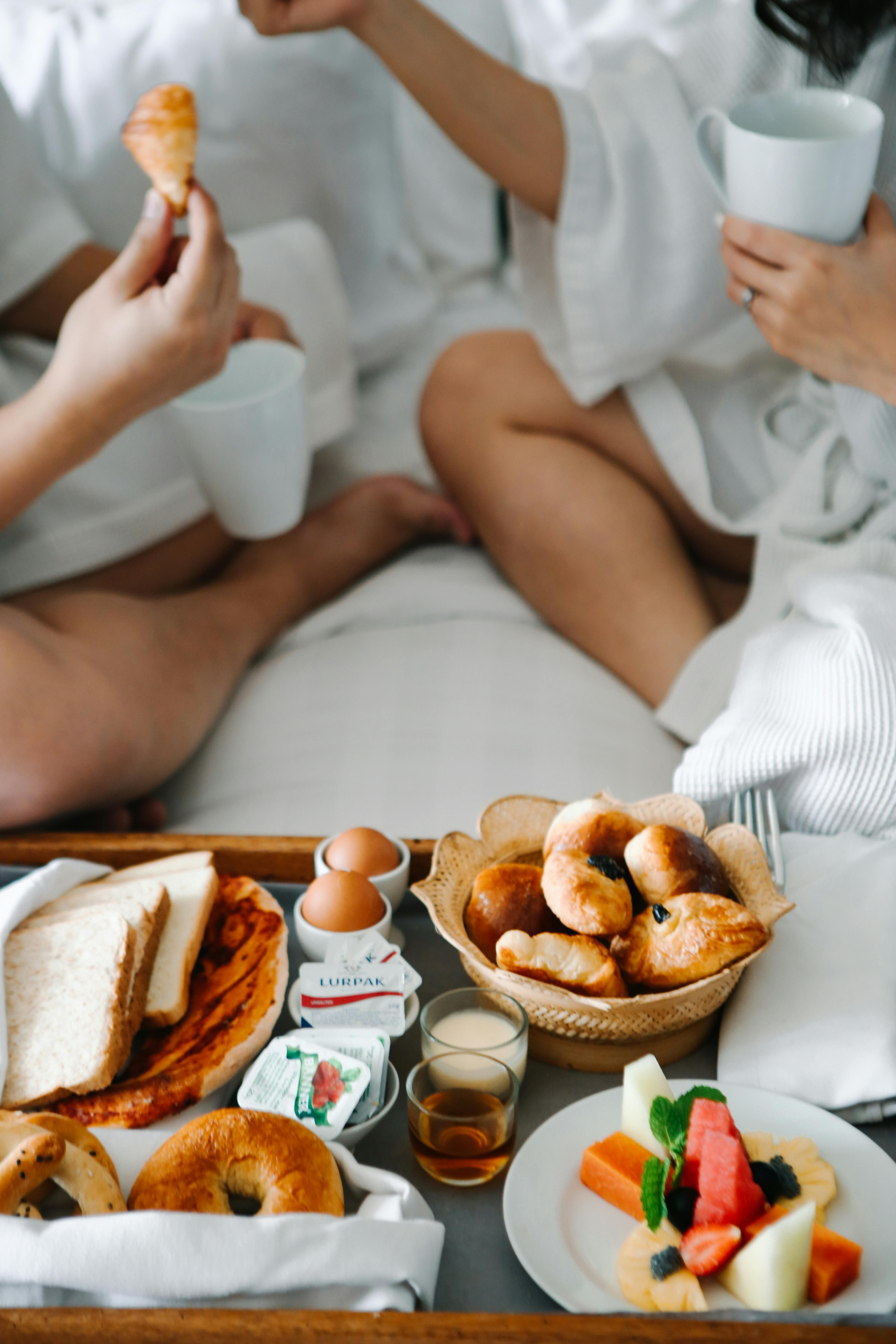 Breakfast In Bed Photo, Download