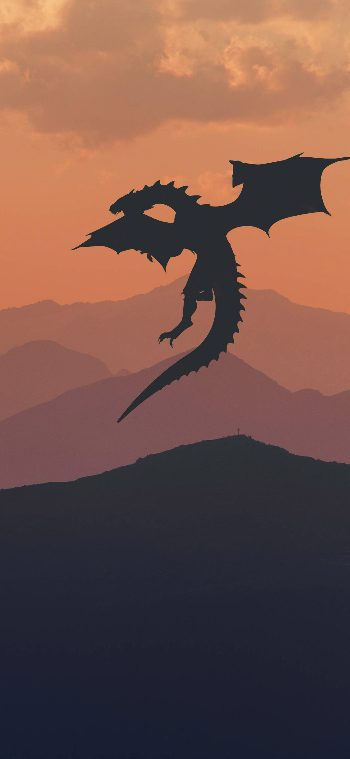 Thrones Dragon Minimalism iPhone XS