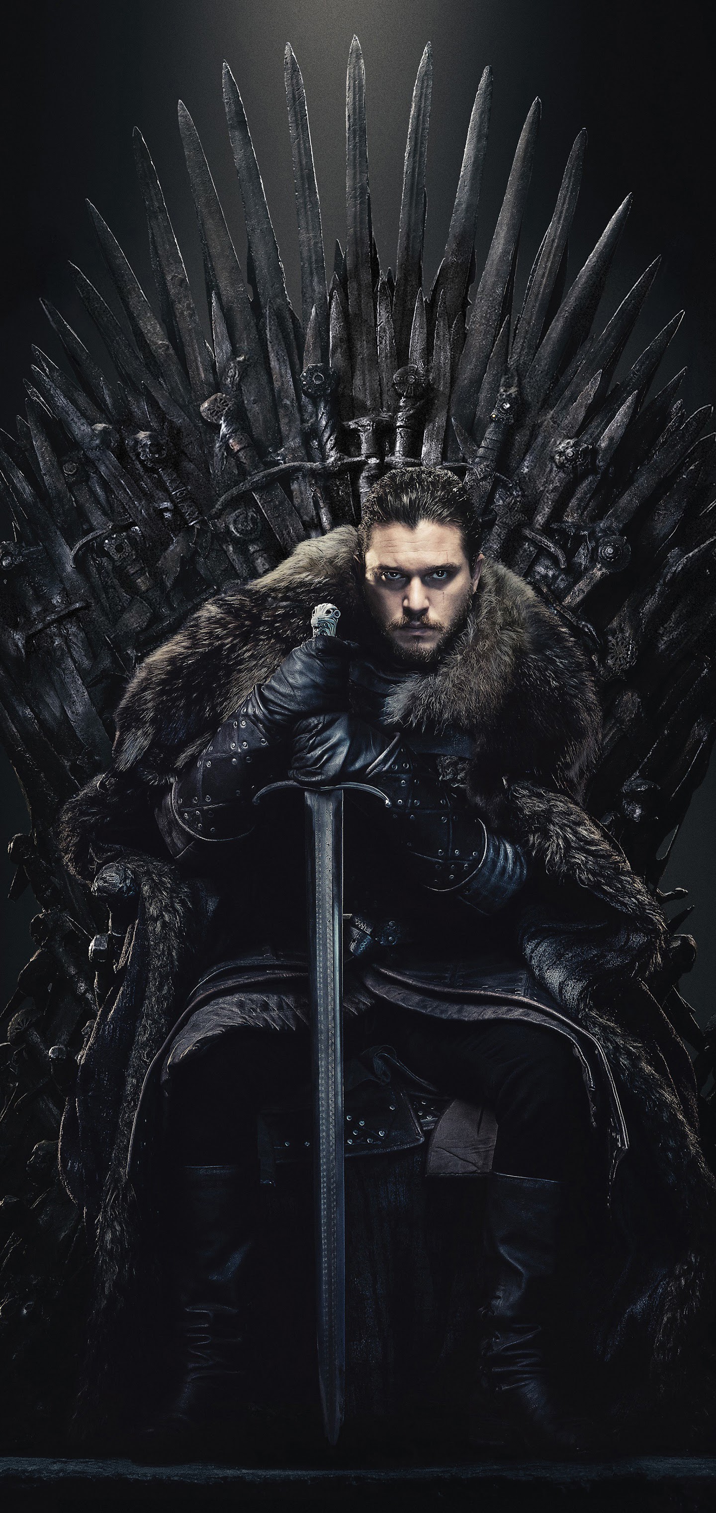 Jon Snow Game of Thrones Iron Throne