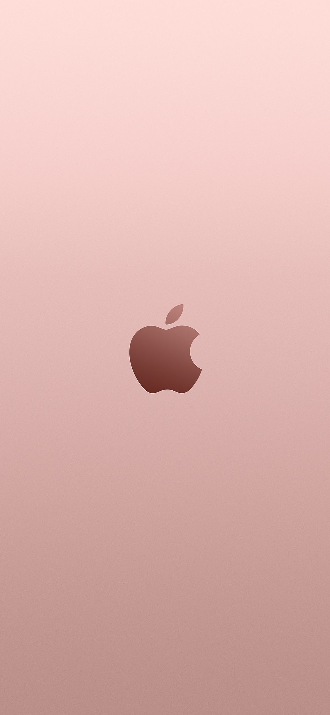 Apple Pink Rose Gold Minimal