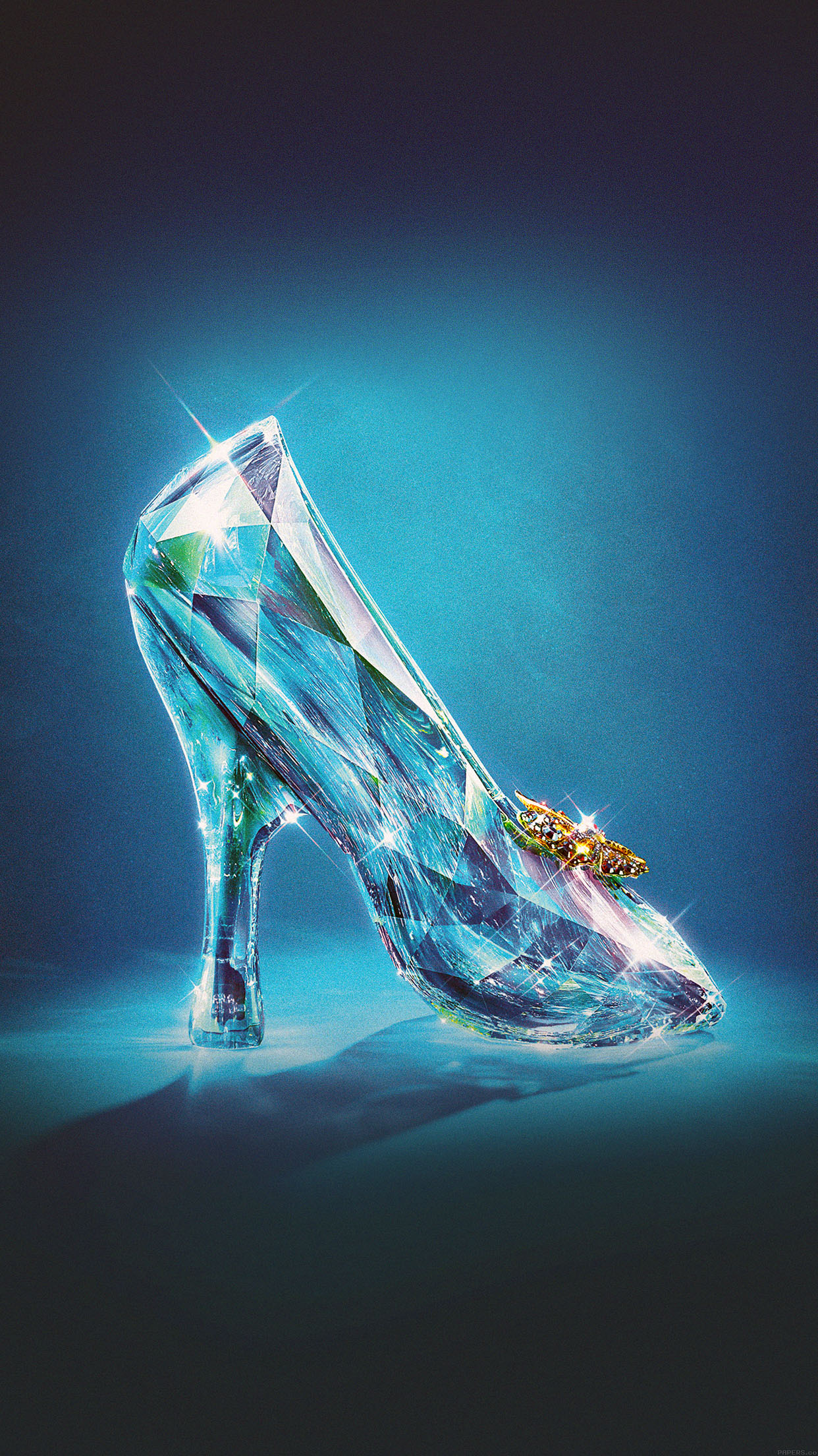 Wallpaper Cinderella Glass Slipper