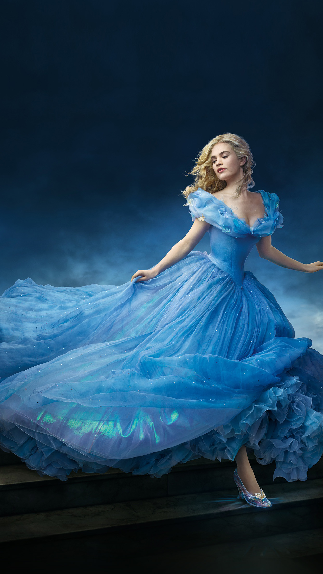 Cinderella Dress Blue Art