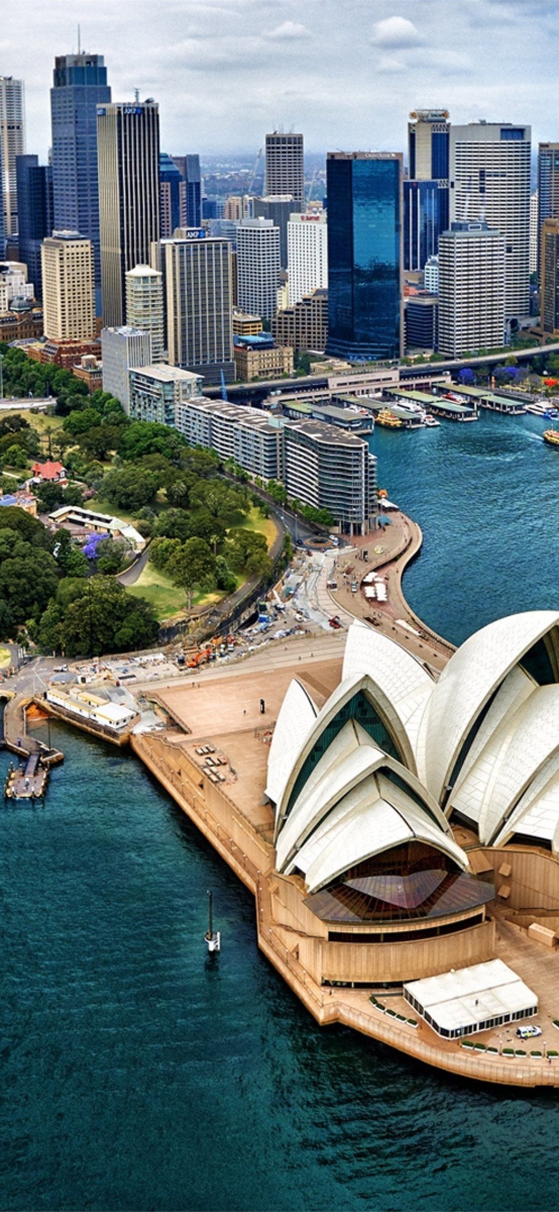 Sydney Harbour Aerial View Wallpaper