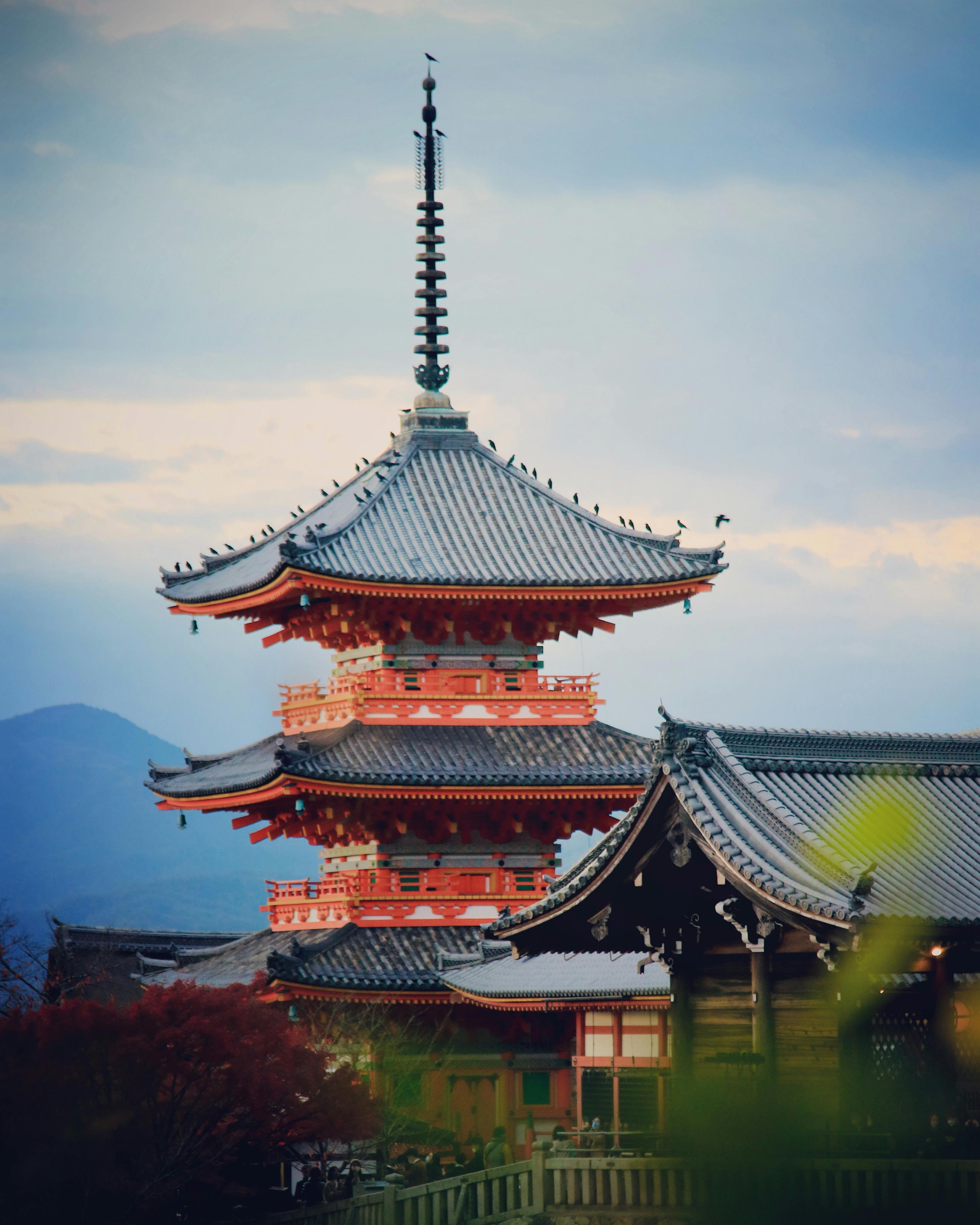 Kiyomizu Dera In Kyoto Japan · Free