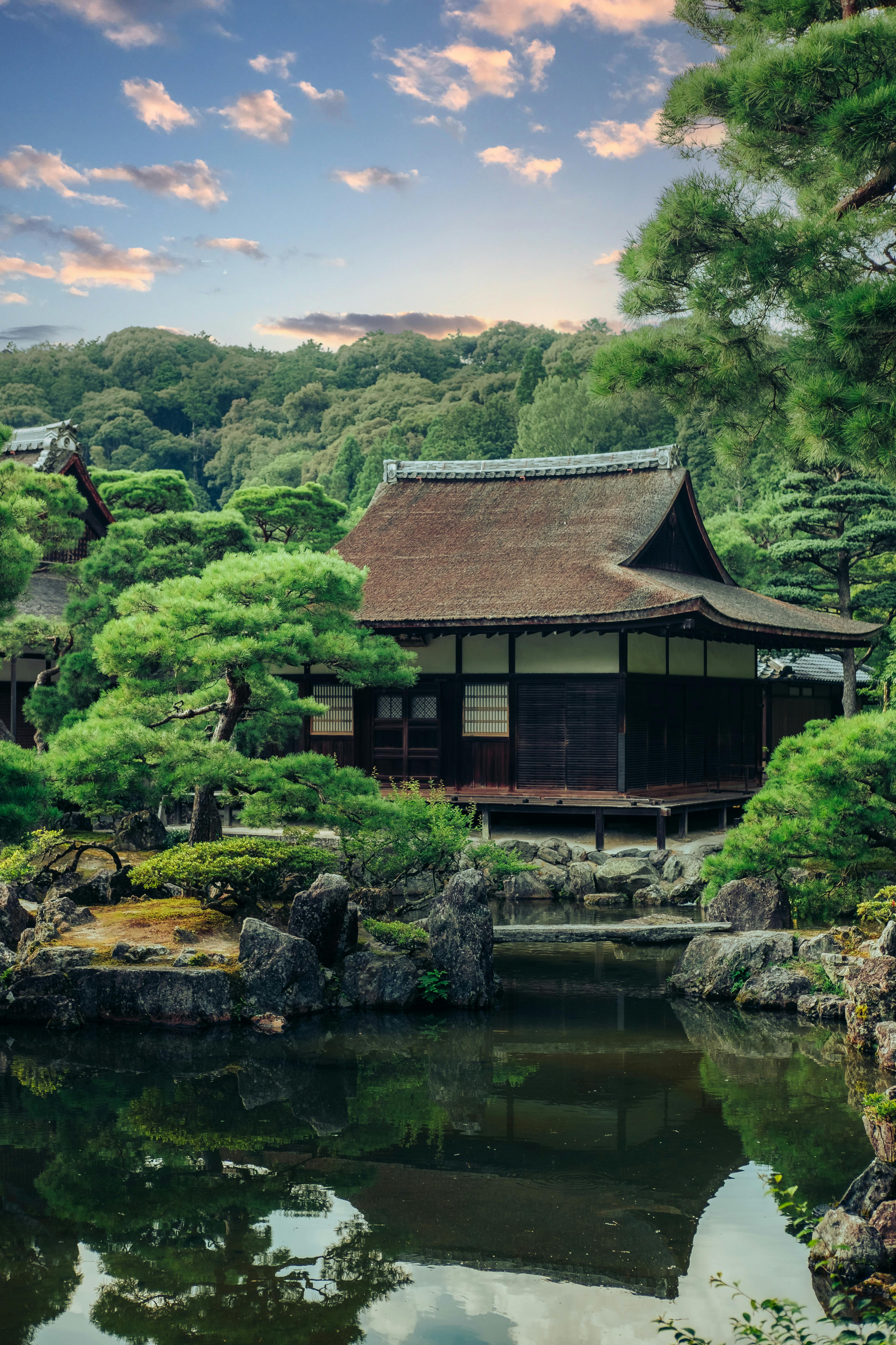 Buddha Temple in a Park in Kyoto · Free