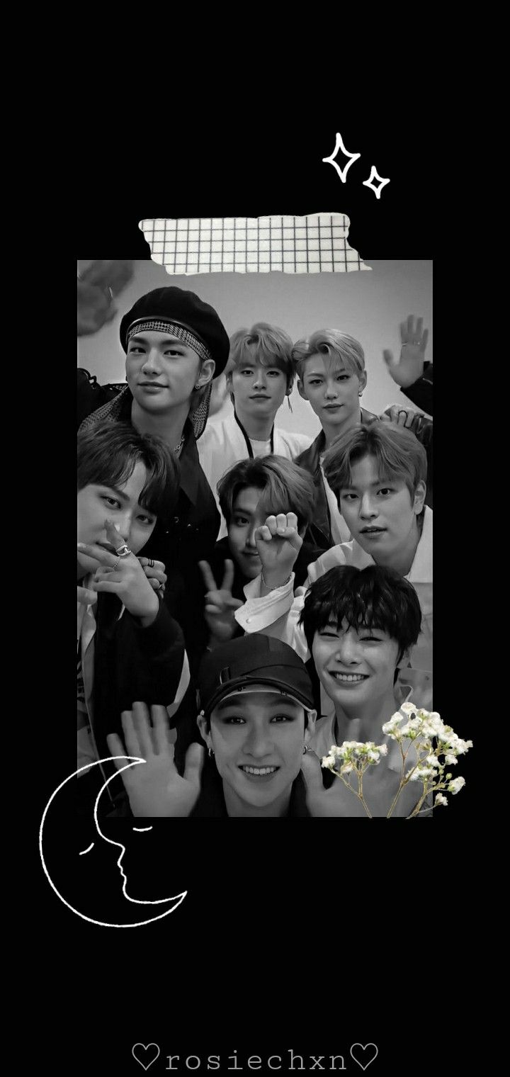 Stray Kids dark wallpaper. Fotos de
