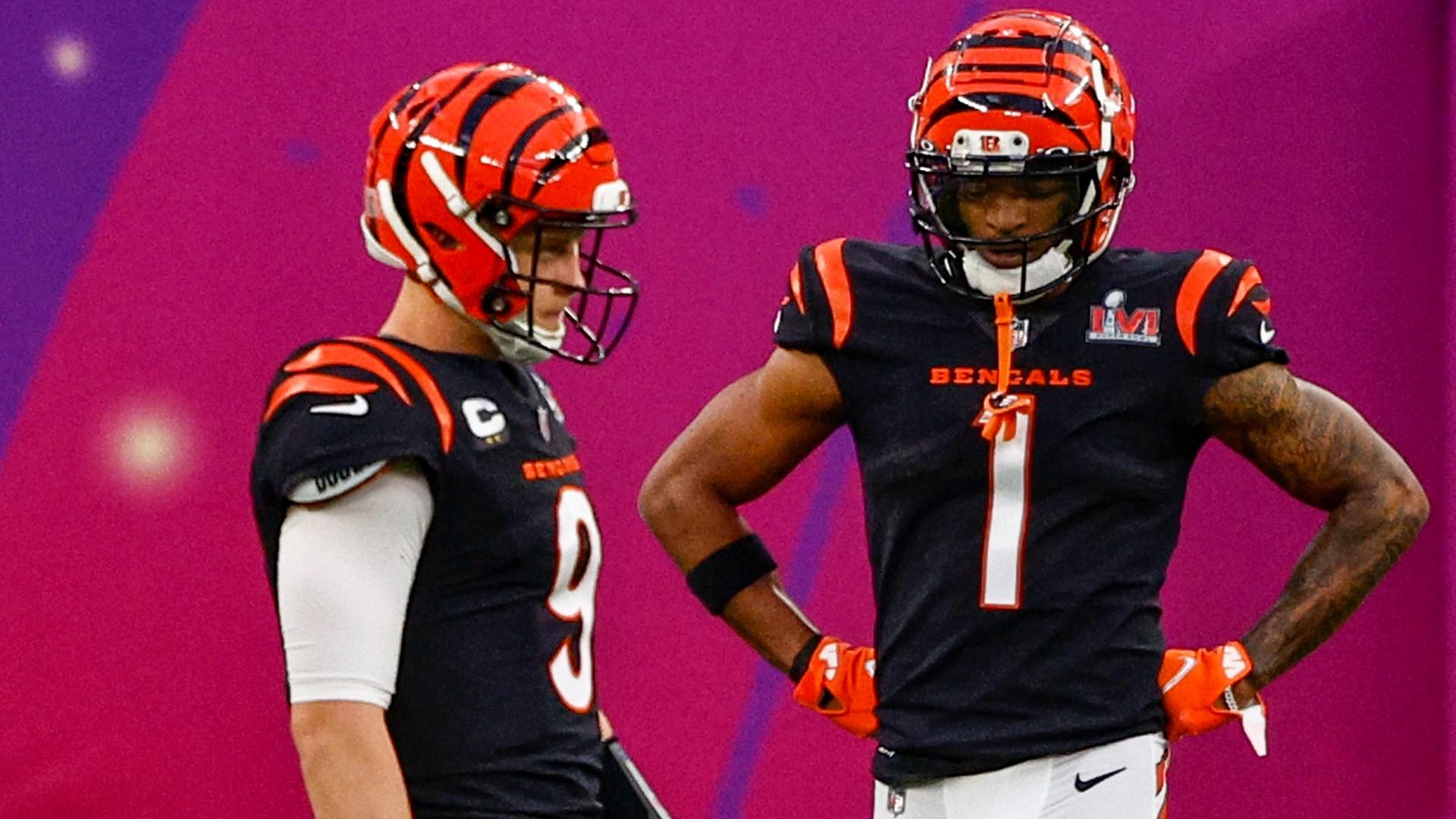 Bengals' Joe Burrow, Ja'Marr Chase, Joe