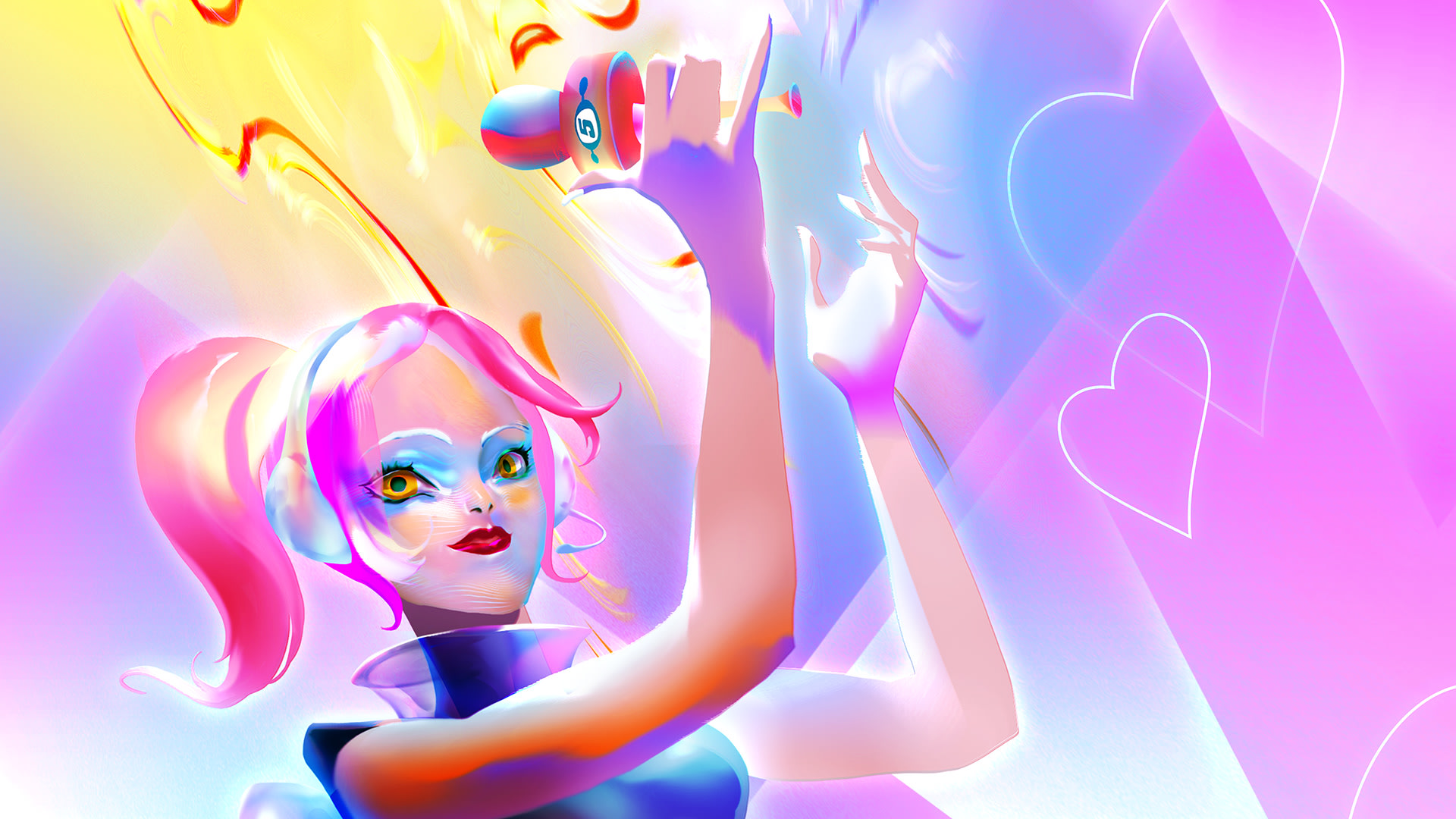 Beautiful Space Channel 5 Art Print