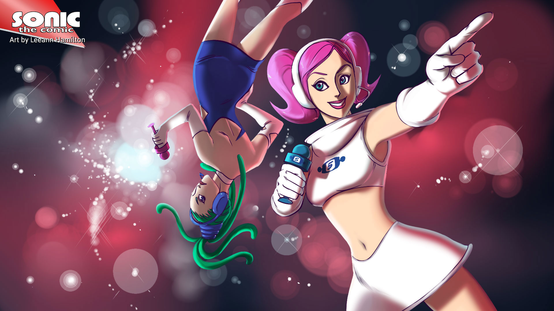 Sonic the Comic presents Space Channel 5!