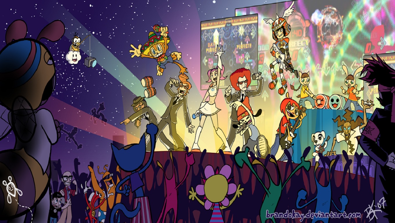 Space Channel 5 wallpaper for desktop