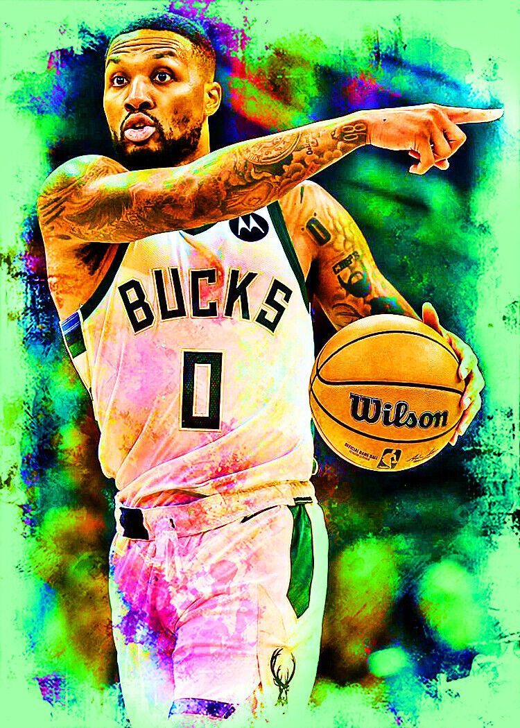 Damian Lillard Milwaukee Bucks