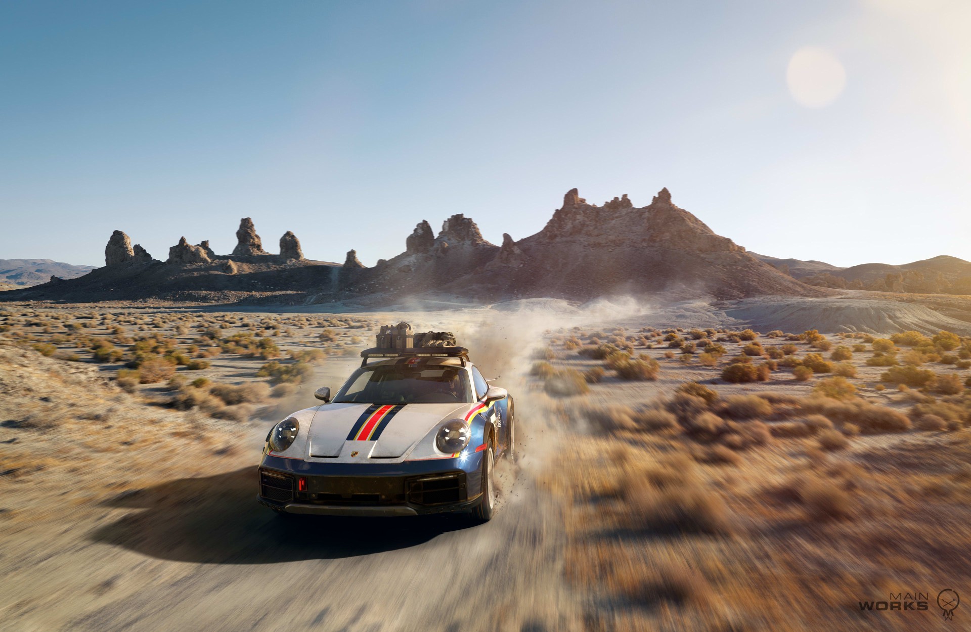 Mainworks. Porsche 911 Dakar