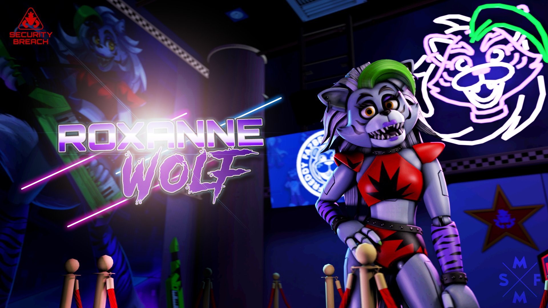 Roxanne Wolf FNAF Wallpapers - Wallpaper Cave