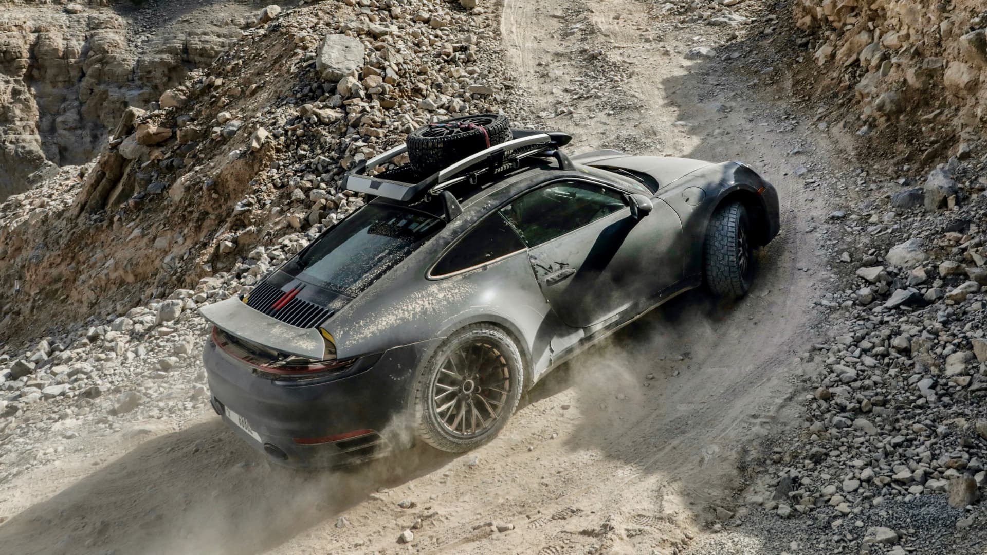 High Riding 2023 Porsche 911 Dakar To