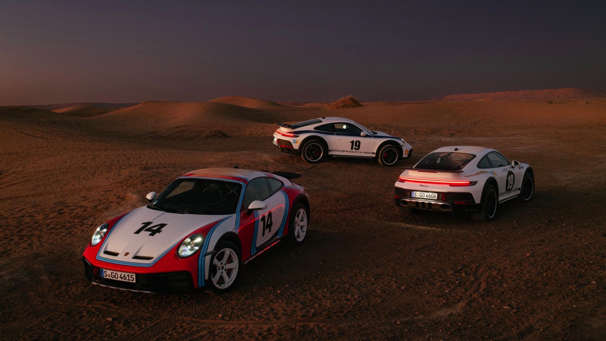 New Porsche 911 Dakar Liveries Will