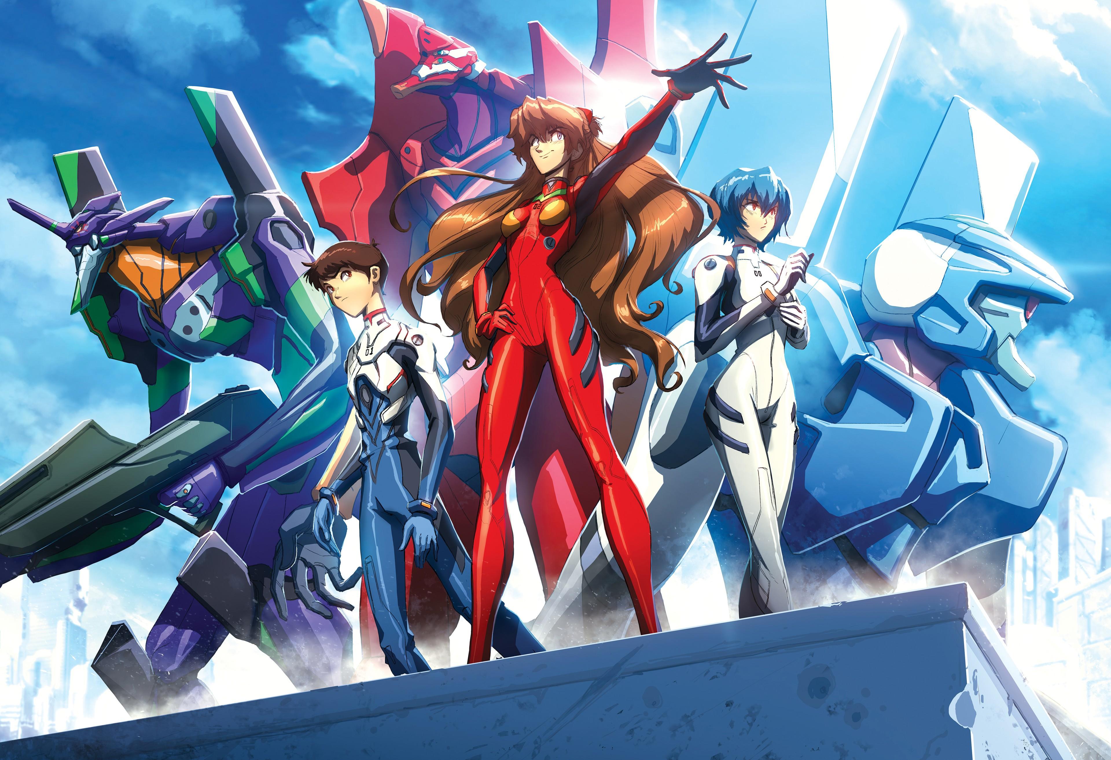 Neon Genesis Evangelion 4K Wallpaper