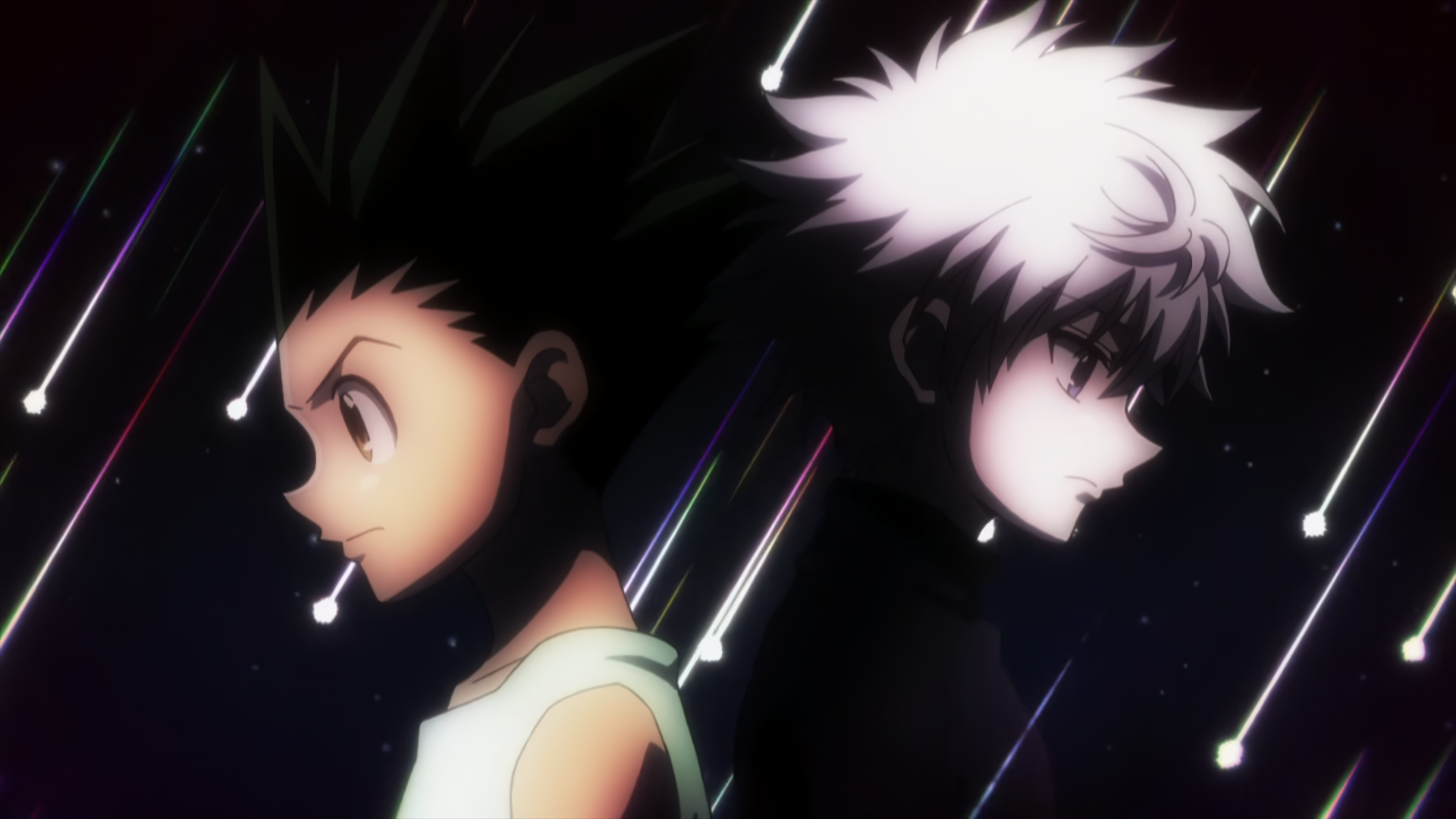 I upscaled shots from my fav hunter x
