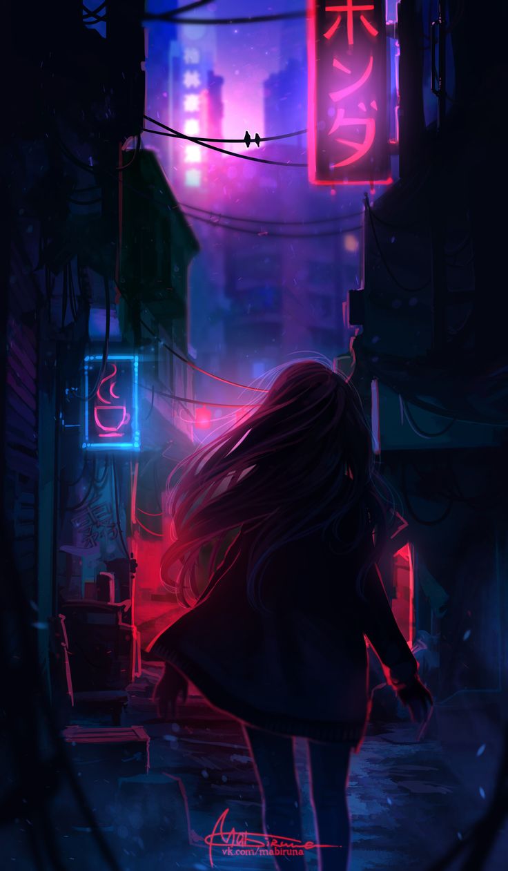Night city. Night city, Cyberpunk city