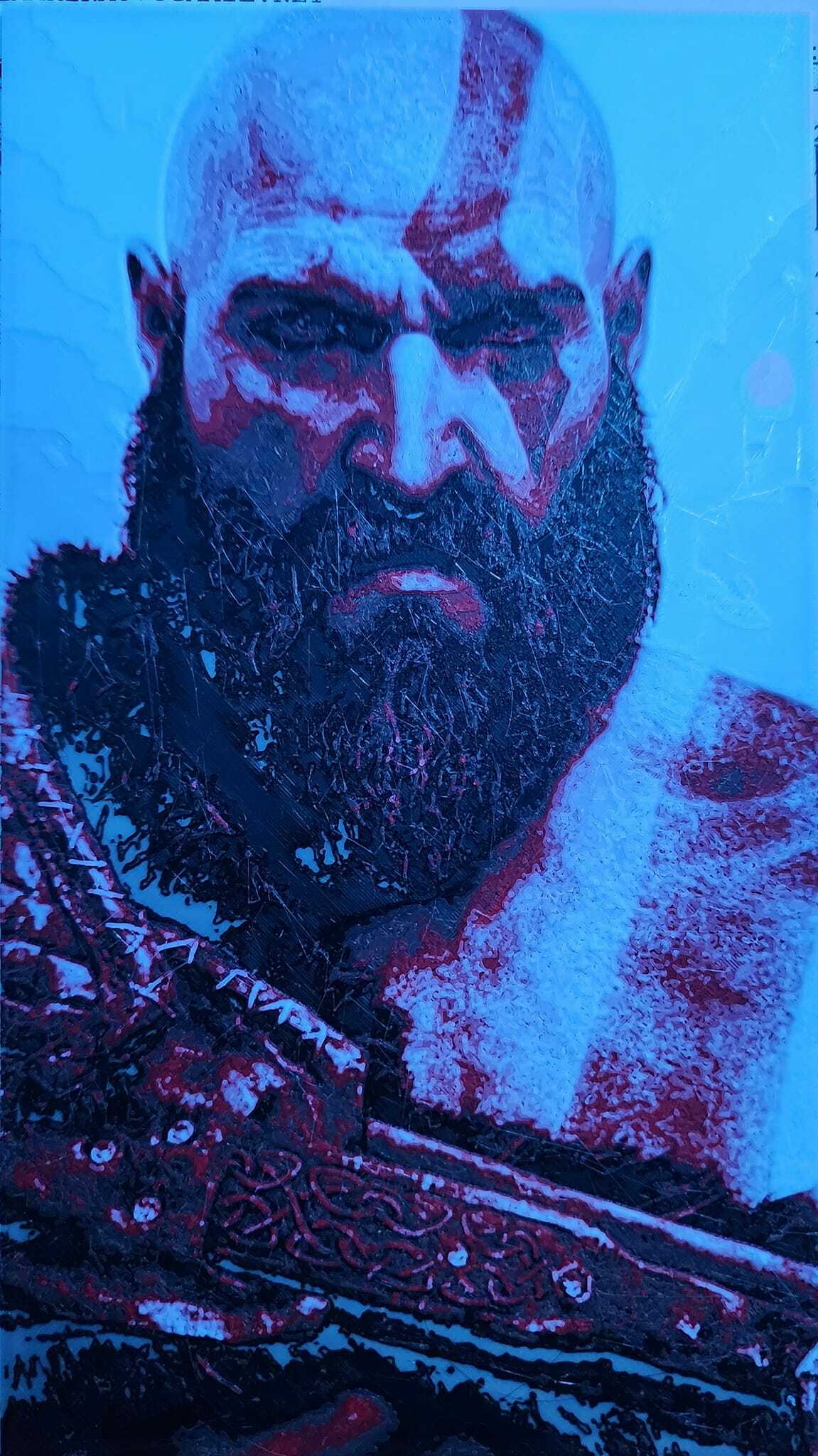Kratos Wallpaper 4k iPhone. mapleasset