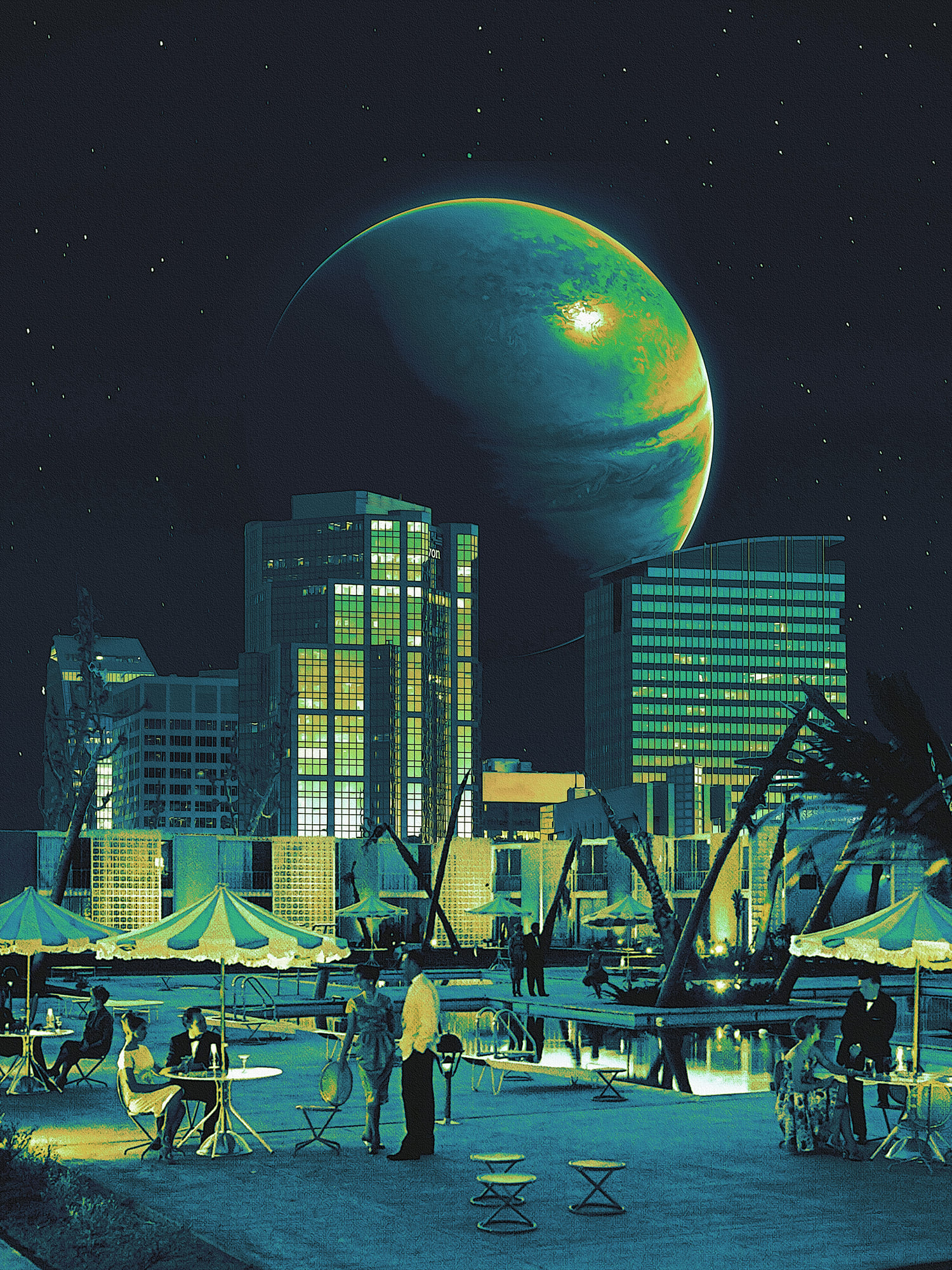 Retro Futurism Art: A Blast from