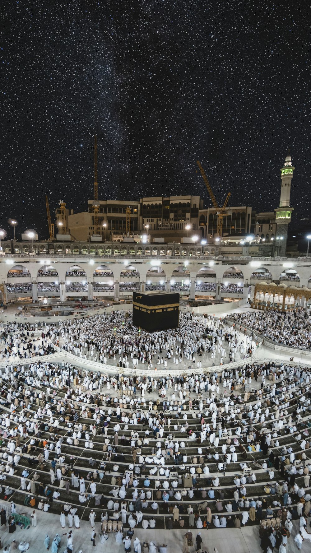 Kaaba praying ground photo