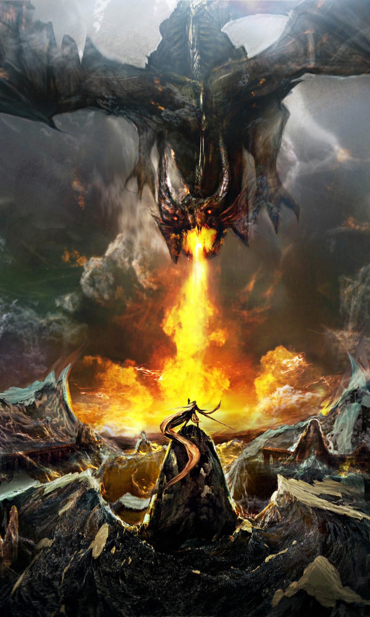Download Warrior Fire Fantasy Dragon