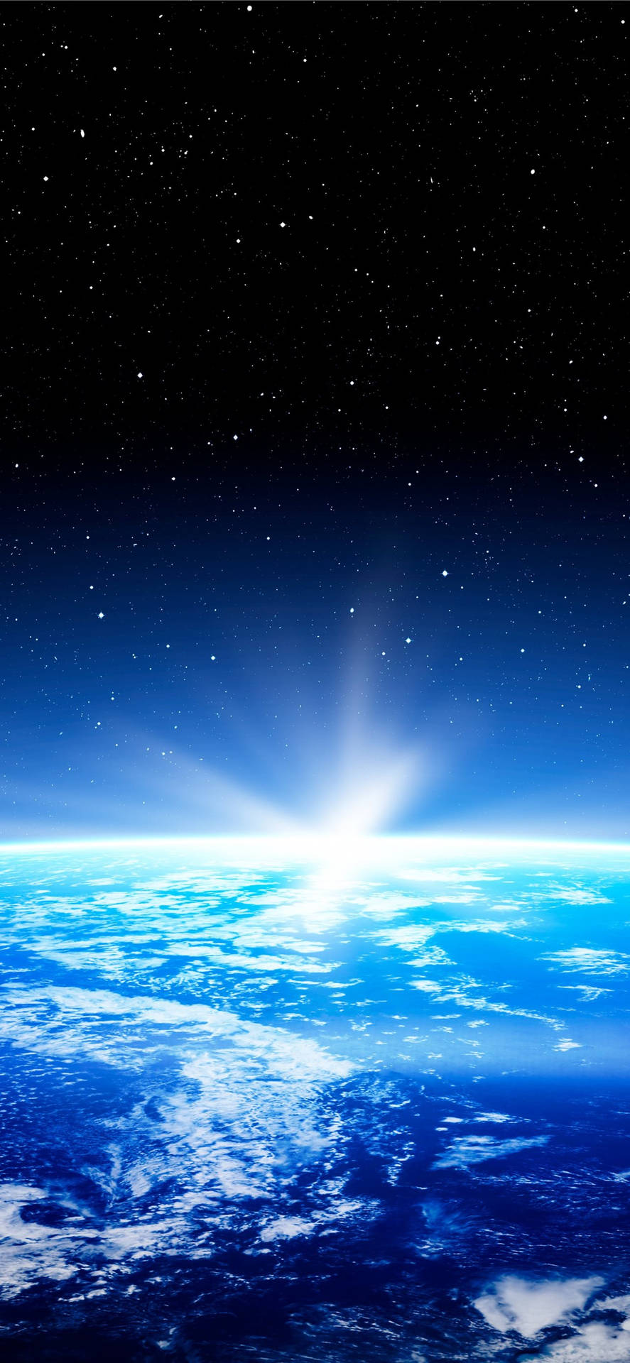 iPhone 12 Pro Earth Flare Wallpaper