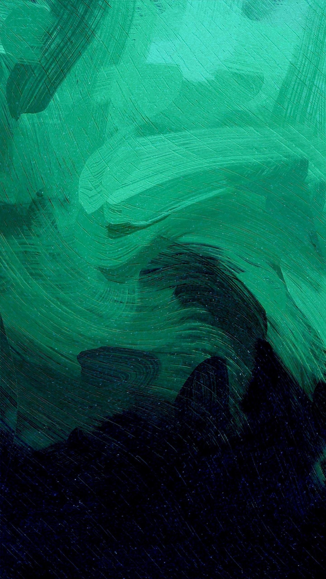 Green Minimalist iPhone Wallpaper