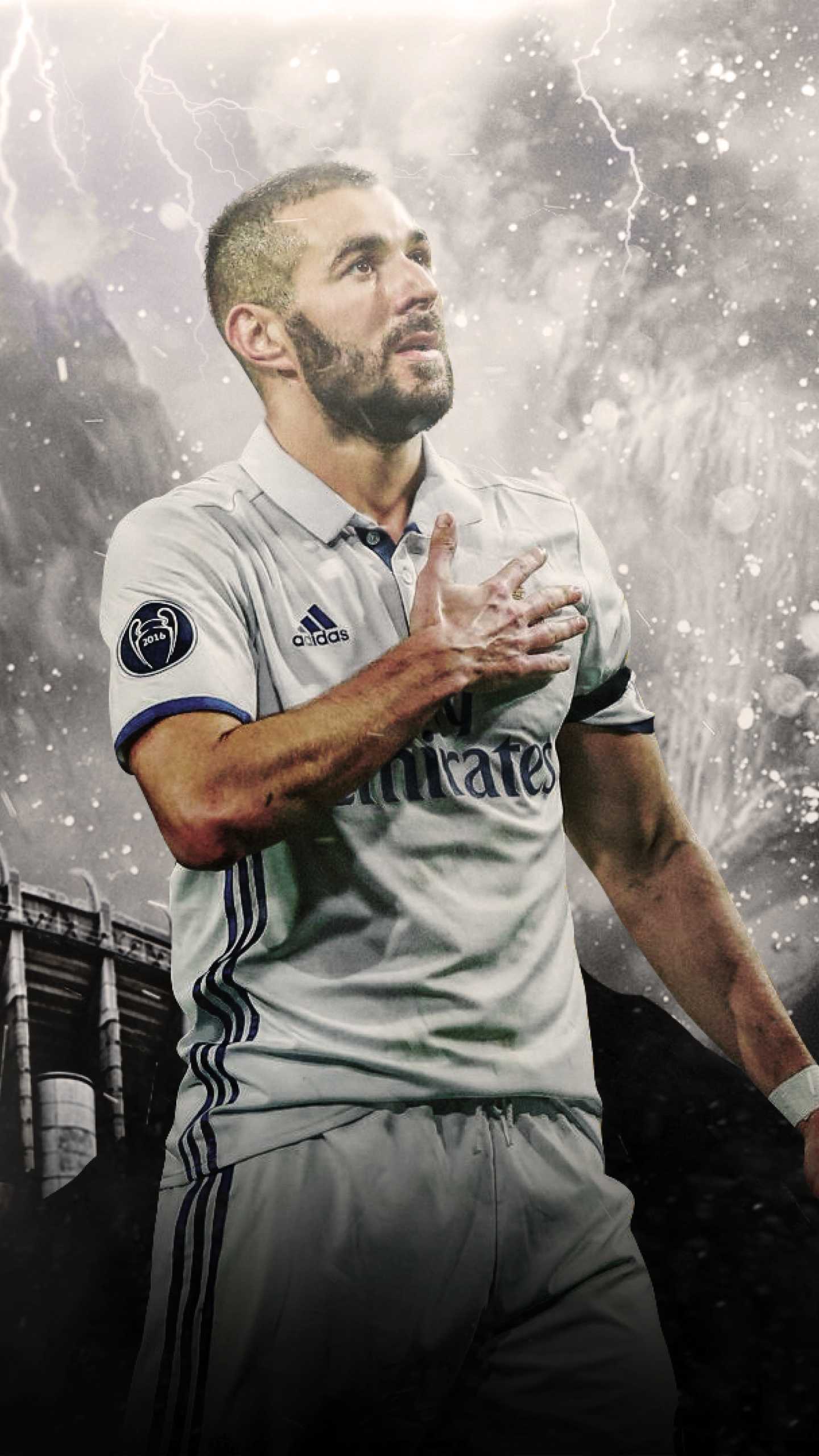 Karim Benzema Phone Wallpaper