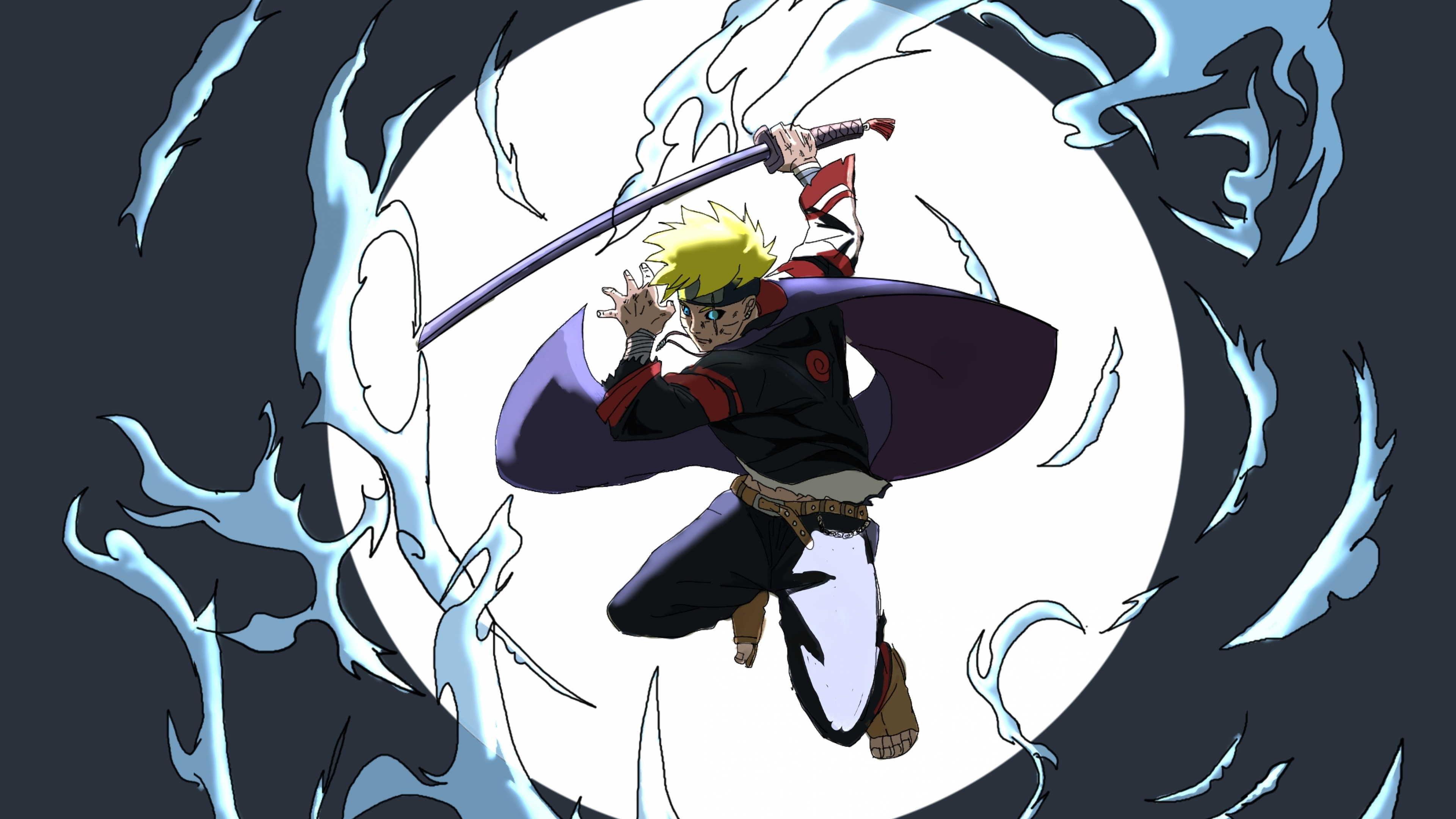 Download wallpaper 3840x2160 boruto