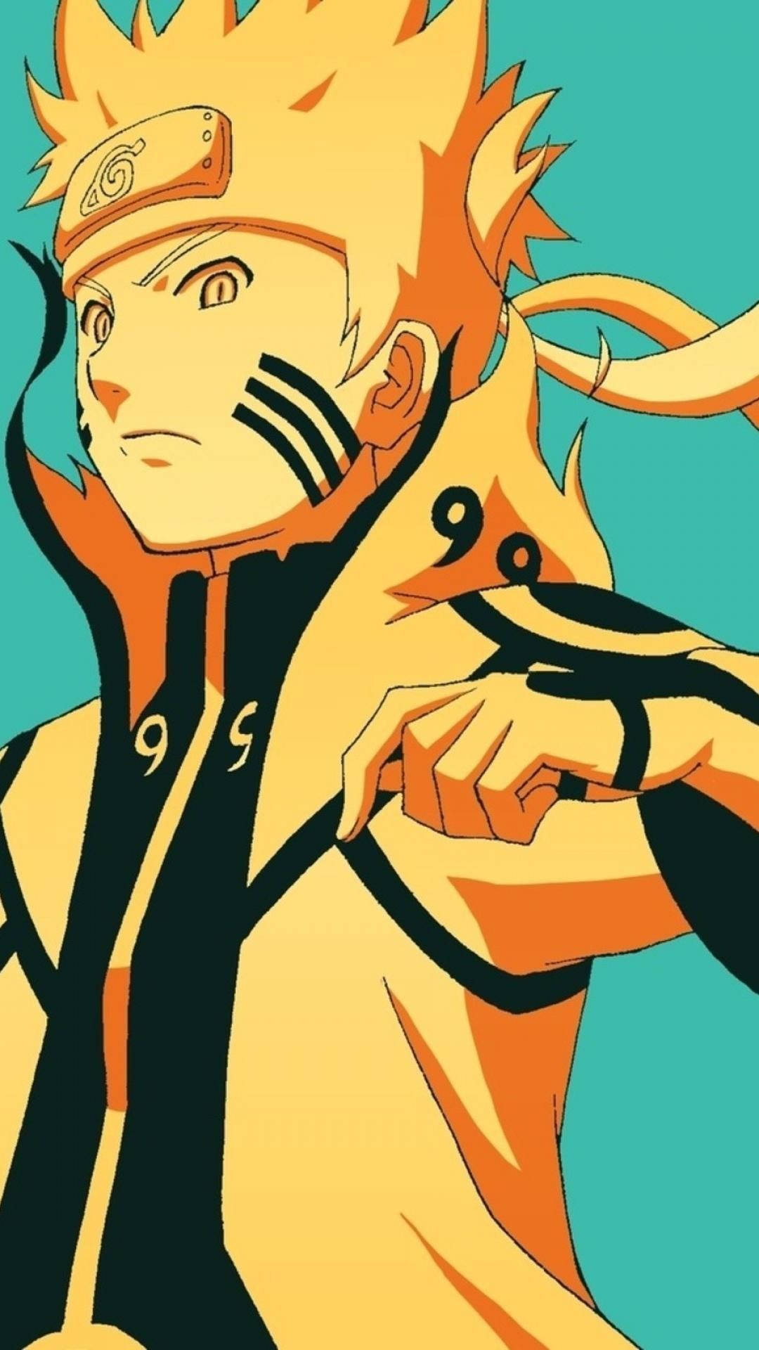 Download Yellow Naruto Sage Mode iPhone