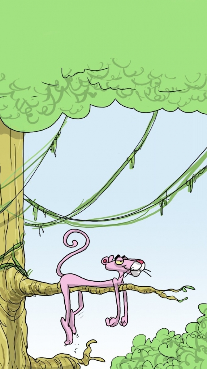 The Pink Panther Show Phone Wallpaper