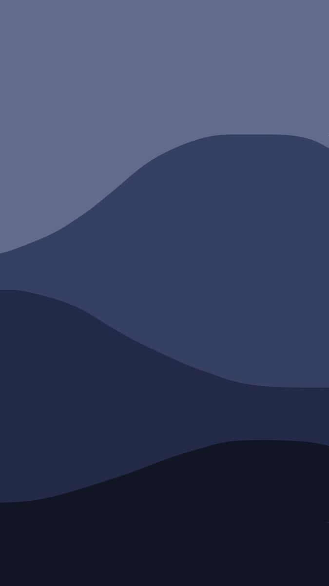 Minimalist Blue Wallpaper