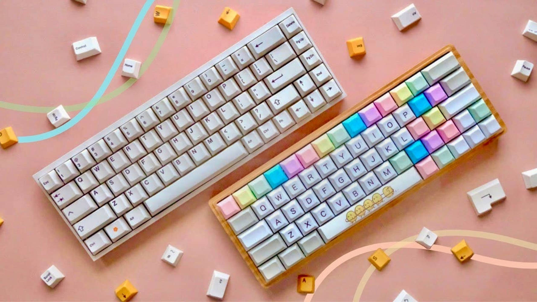 Download Pastel Mechanical Keyboard