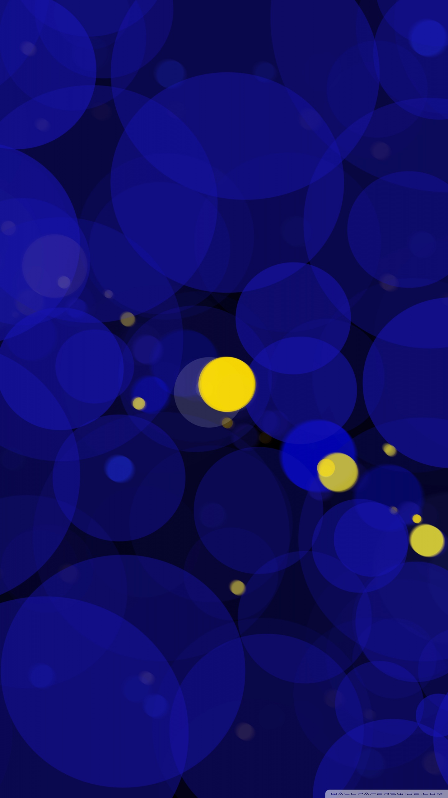 Blue Bokeh Background Ultra HD Desktop