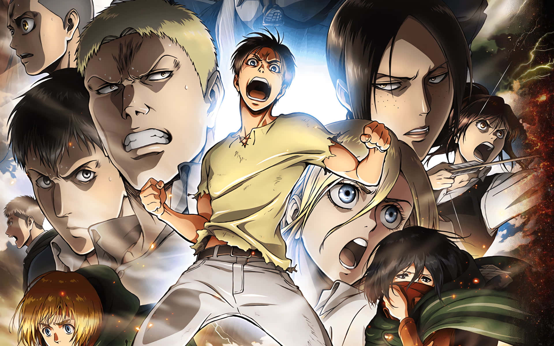 Attack On Titan Season 2 Wallpaper