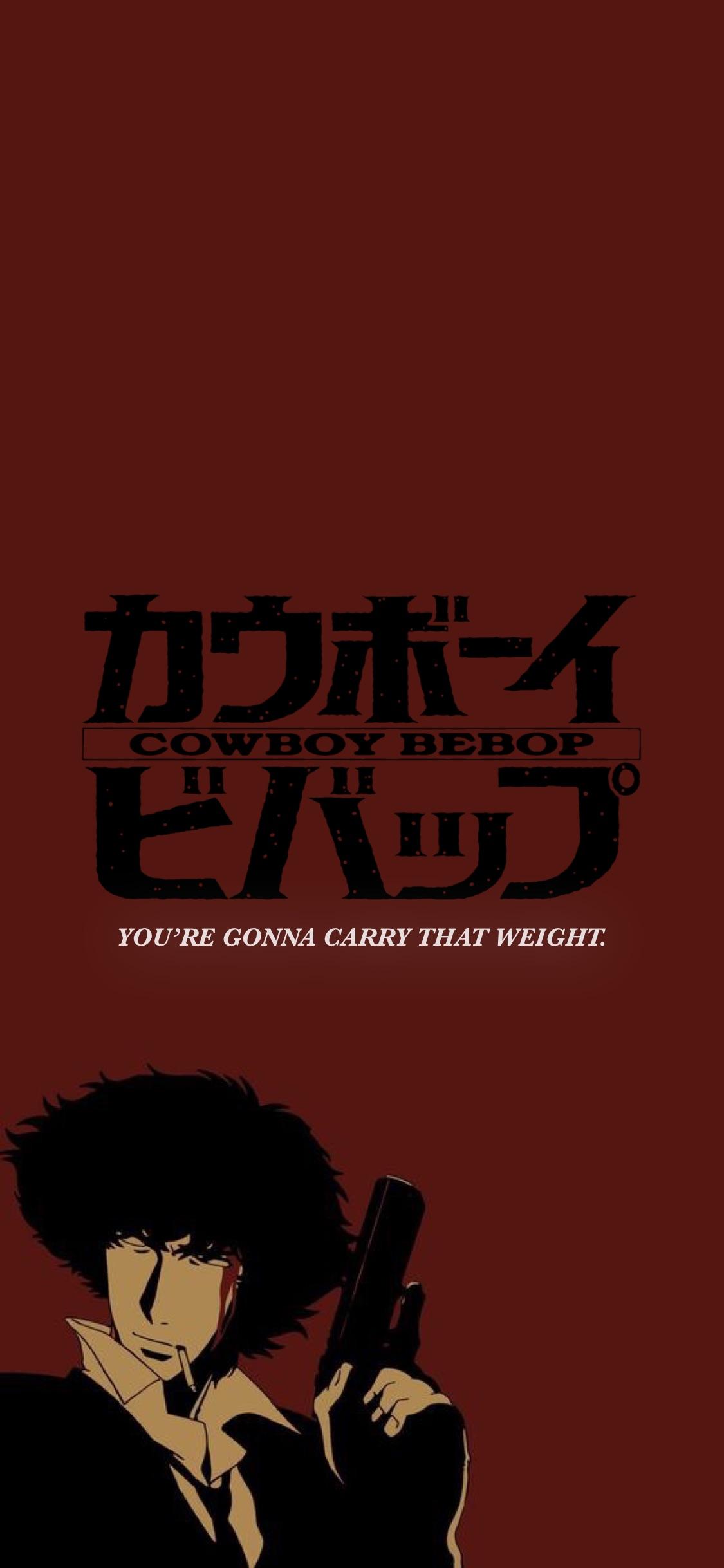 Cowboy Bebop iPhone X wallpaper! Wanted