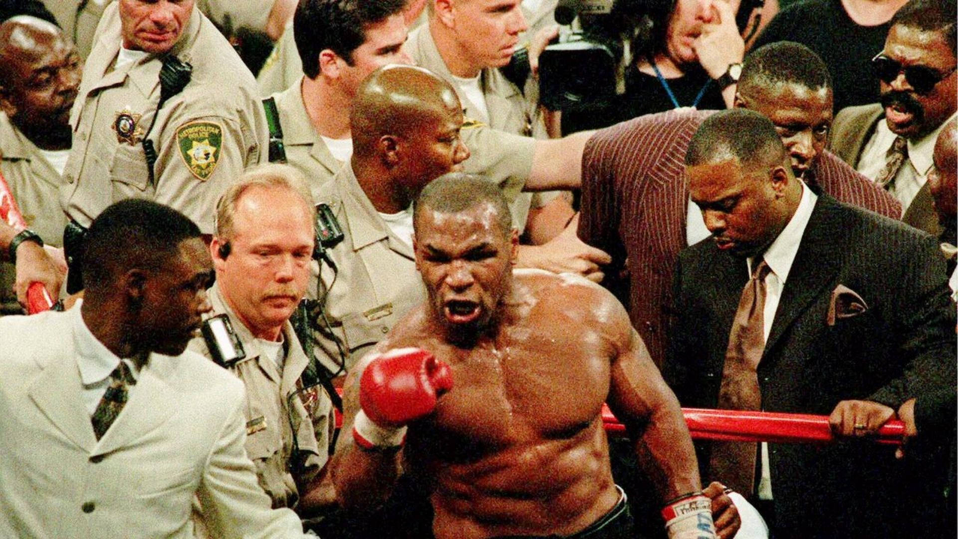 Download Angry Mike Tyson Wallpaper