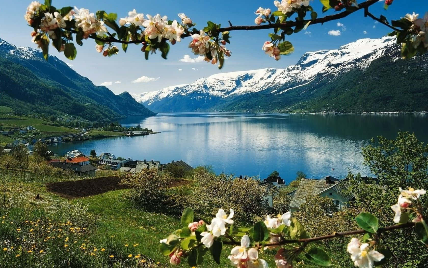 Spring Mountain Wallpaper