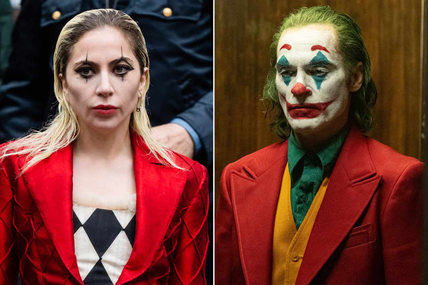 photos of Lady Gaga, Joaquin Phoenix