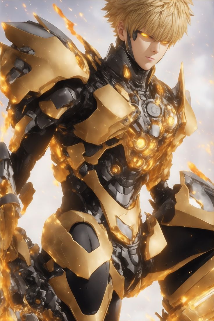 NEW One punch man Genos Wallpaper