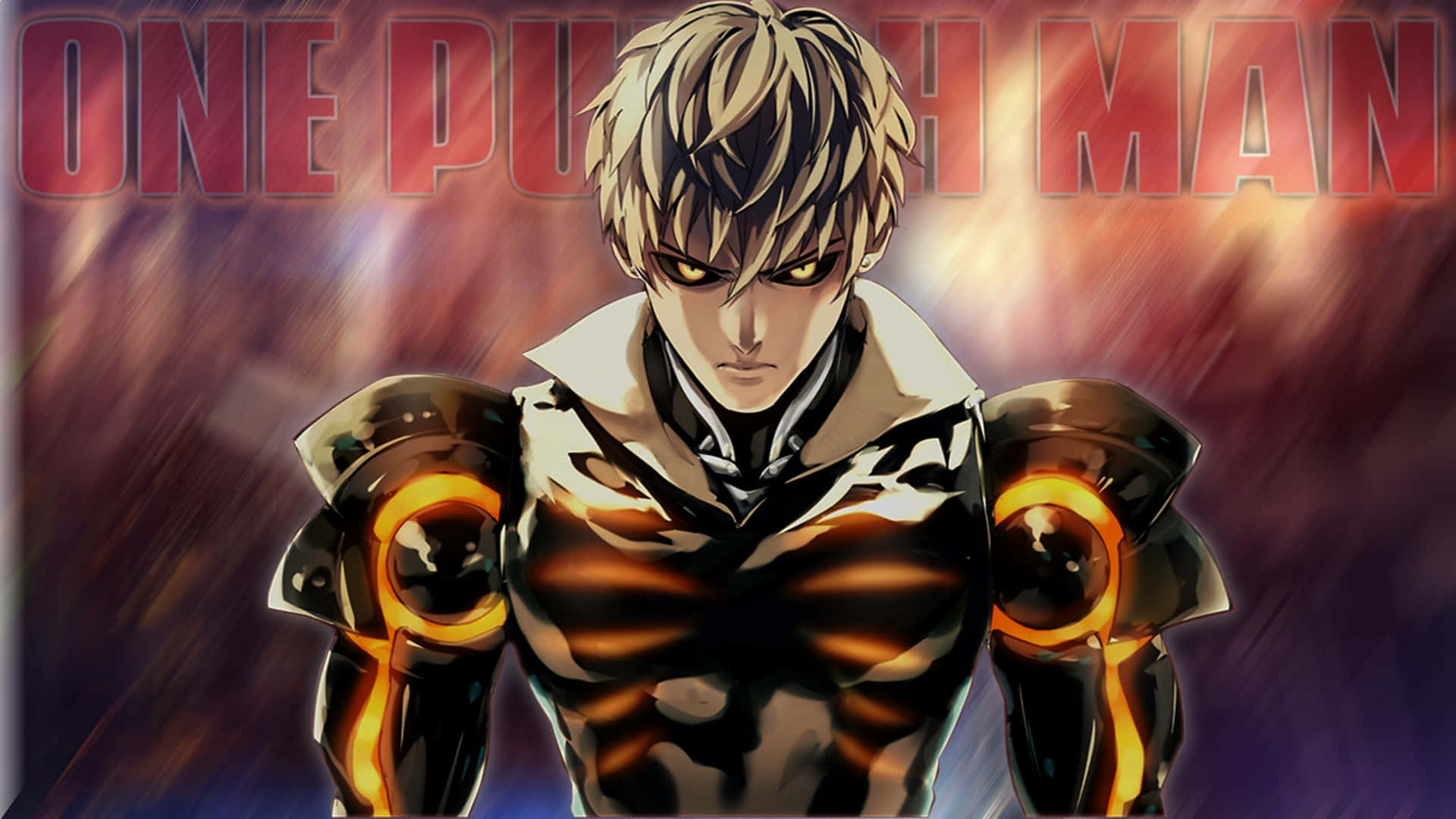 One Punch Man in Action Wallpaper