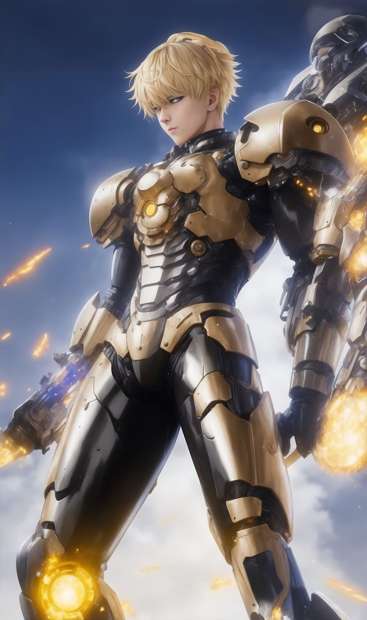 NEW One punch man Genos Wallpaper