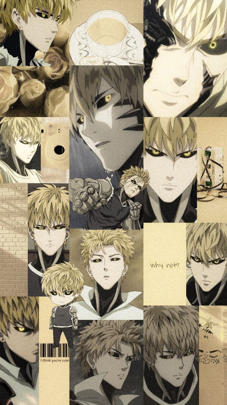 Genos from One Punch Man. Anime