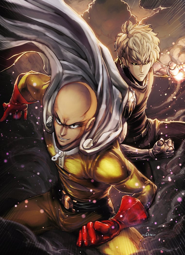 Saitama and Genos looking fine, r